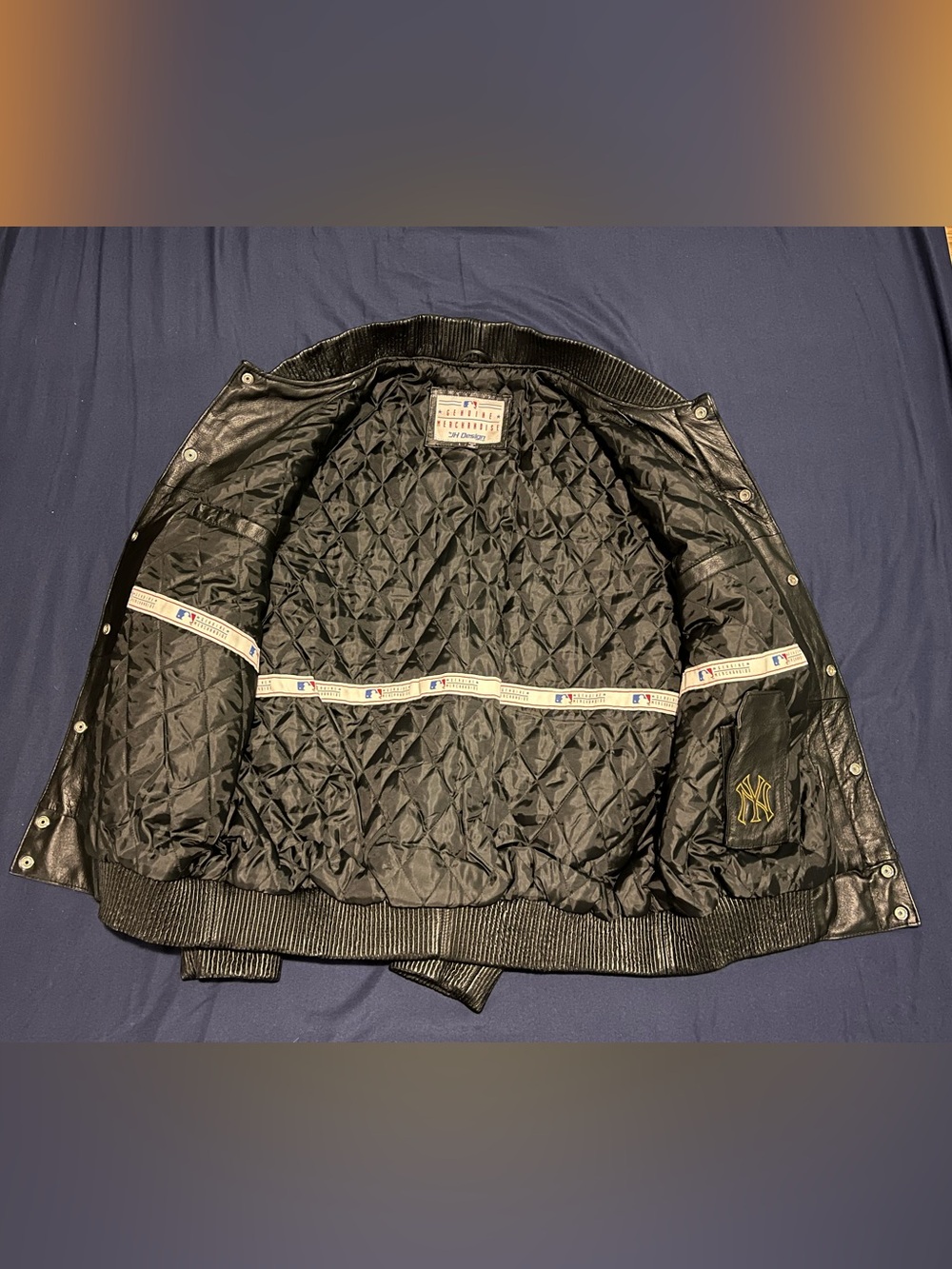 *RARE* Jeff Hamilton x MLB New York Yankees Bomber Jacket (Fits XL/XXL) - Picture 9 of 16